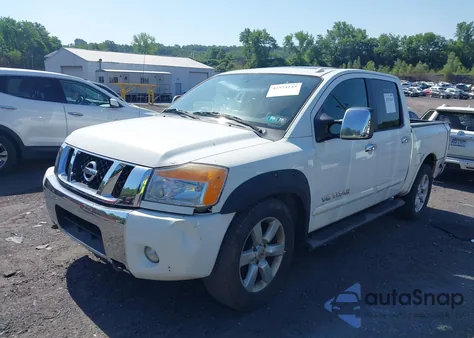 2011 Nissan Titan Sl z USA, uszkodzony, nr VIN 1N6AA0EC6BN302707